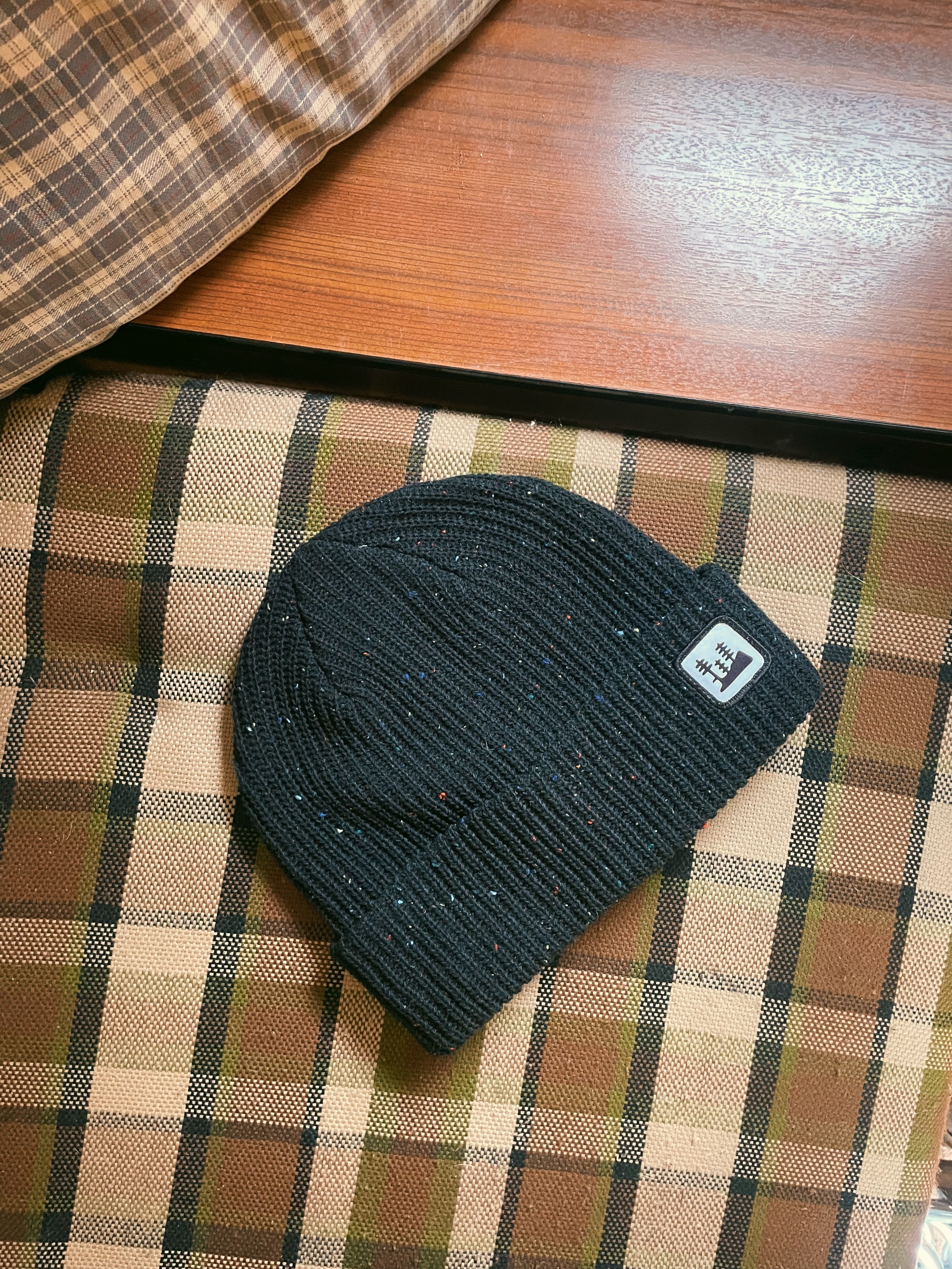 Speckled Black Grove Beanie