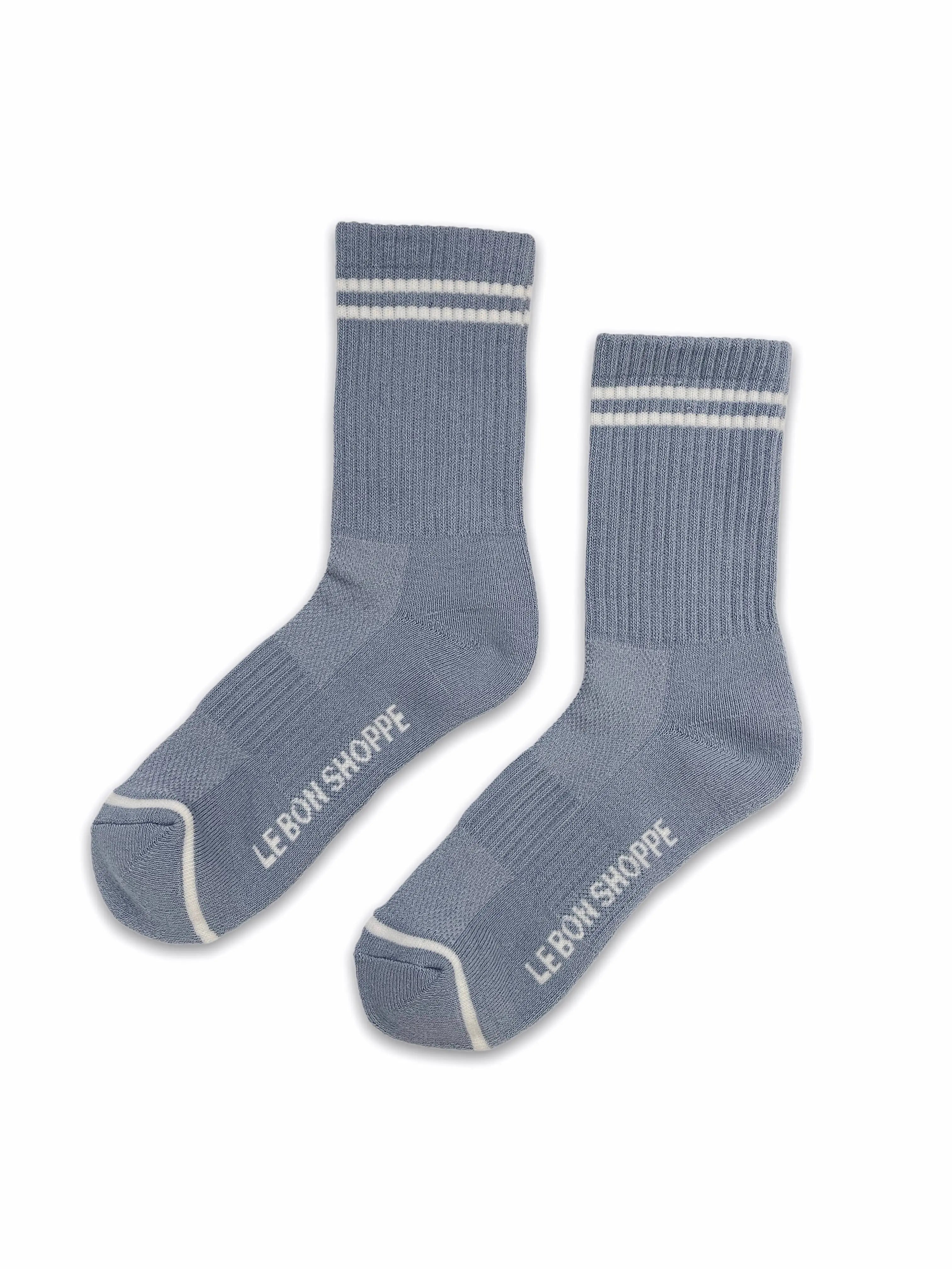 True Grey Le Bon Socks Le Bon Shoppe