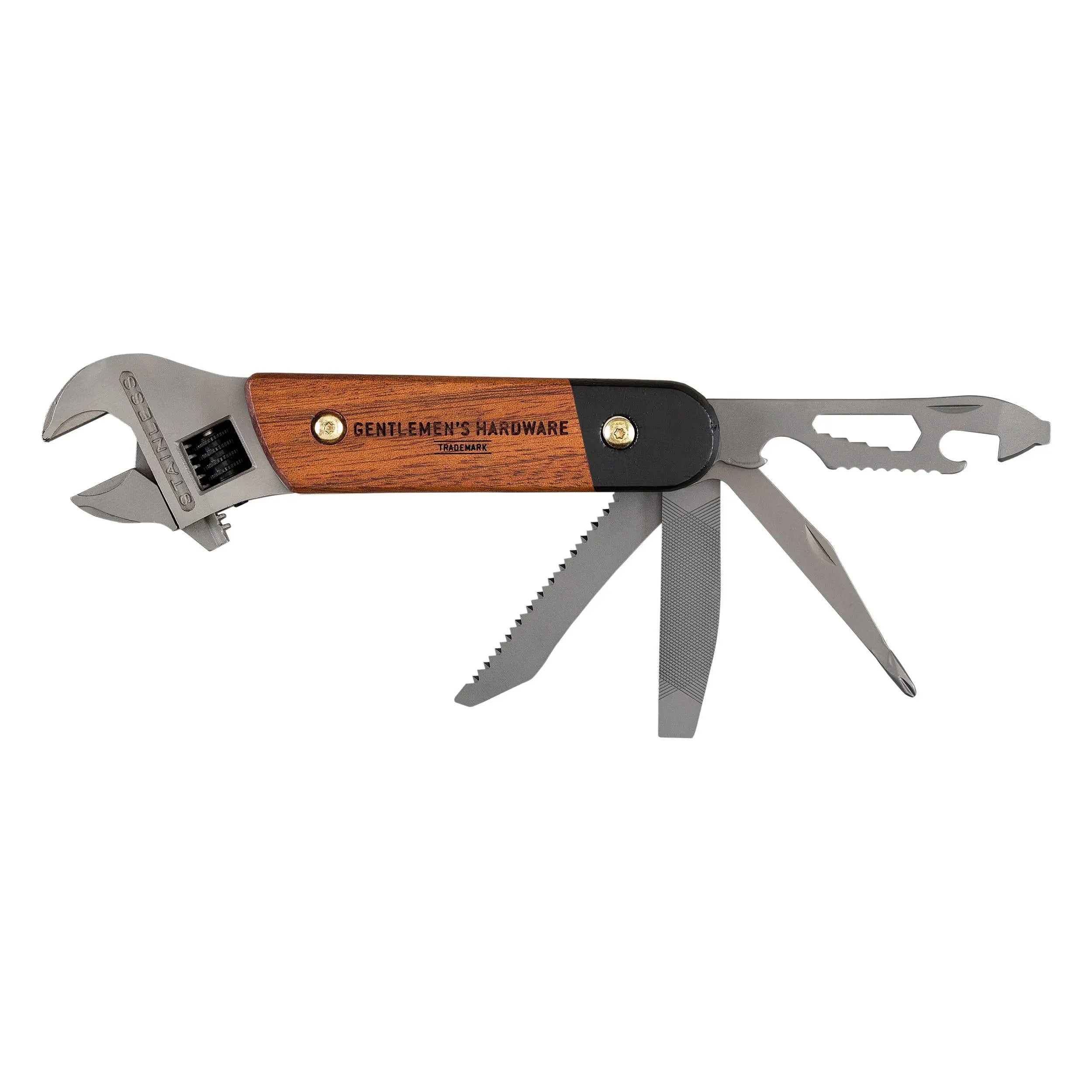 Wrench Multi-Tool, Wood Gentlemen's Hardware