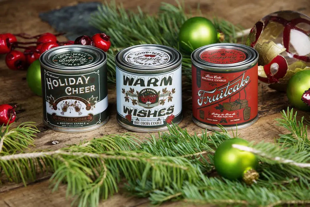 Holiday Cheer Mulled Cider Candle Good & Well Supply Co.