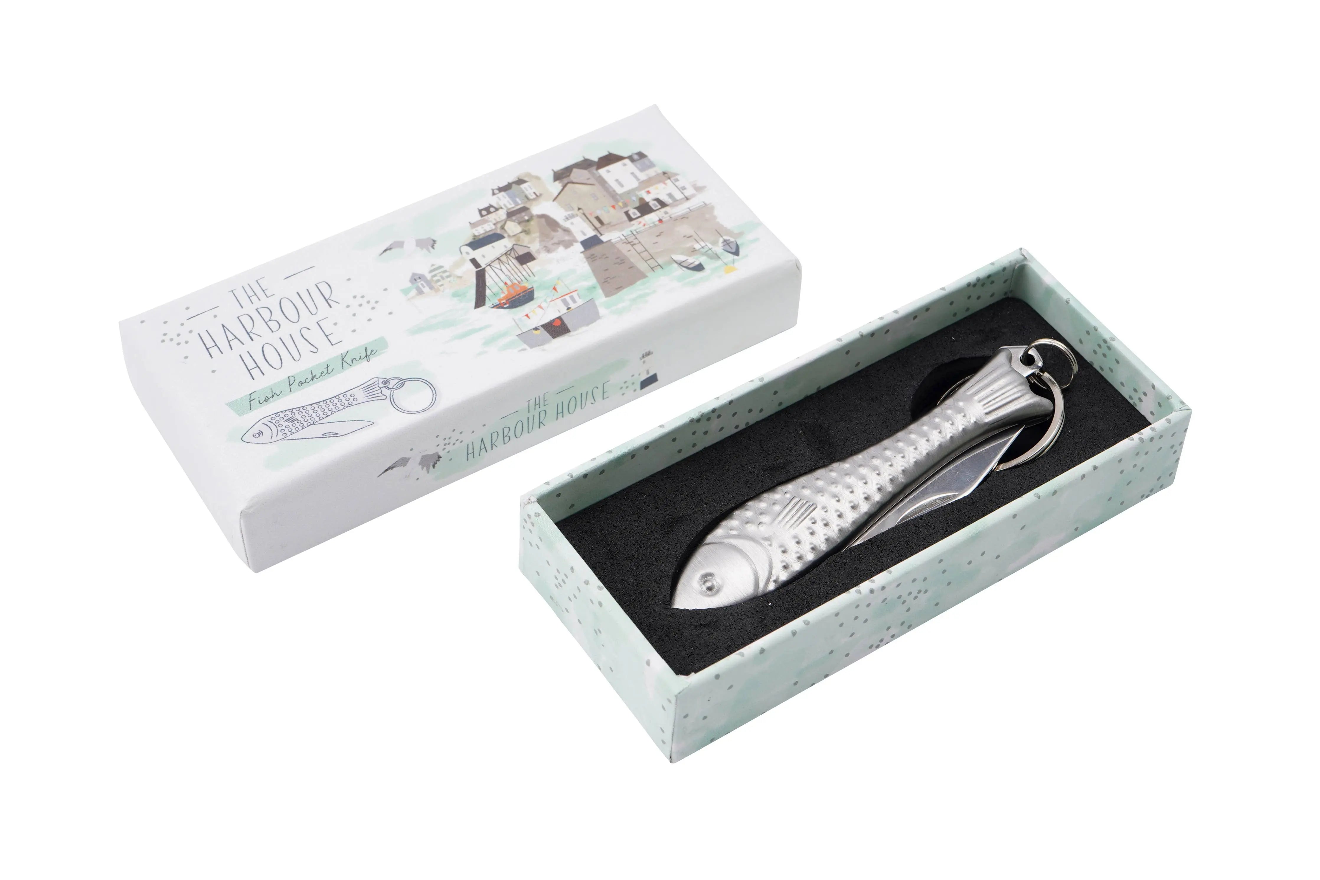 The Harbour House Fish Pocket Knife CGB Giftware