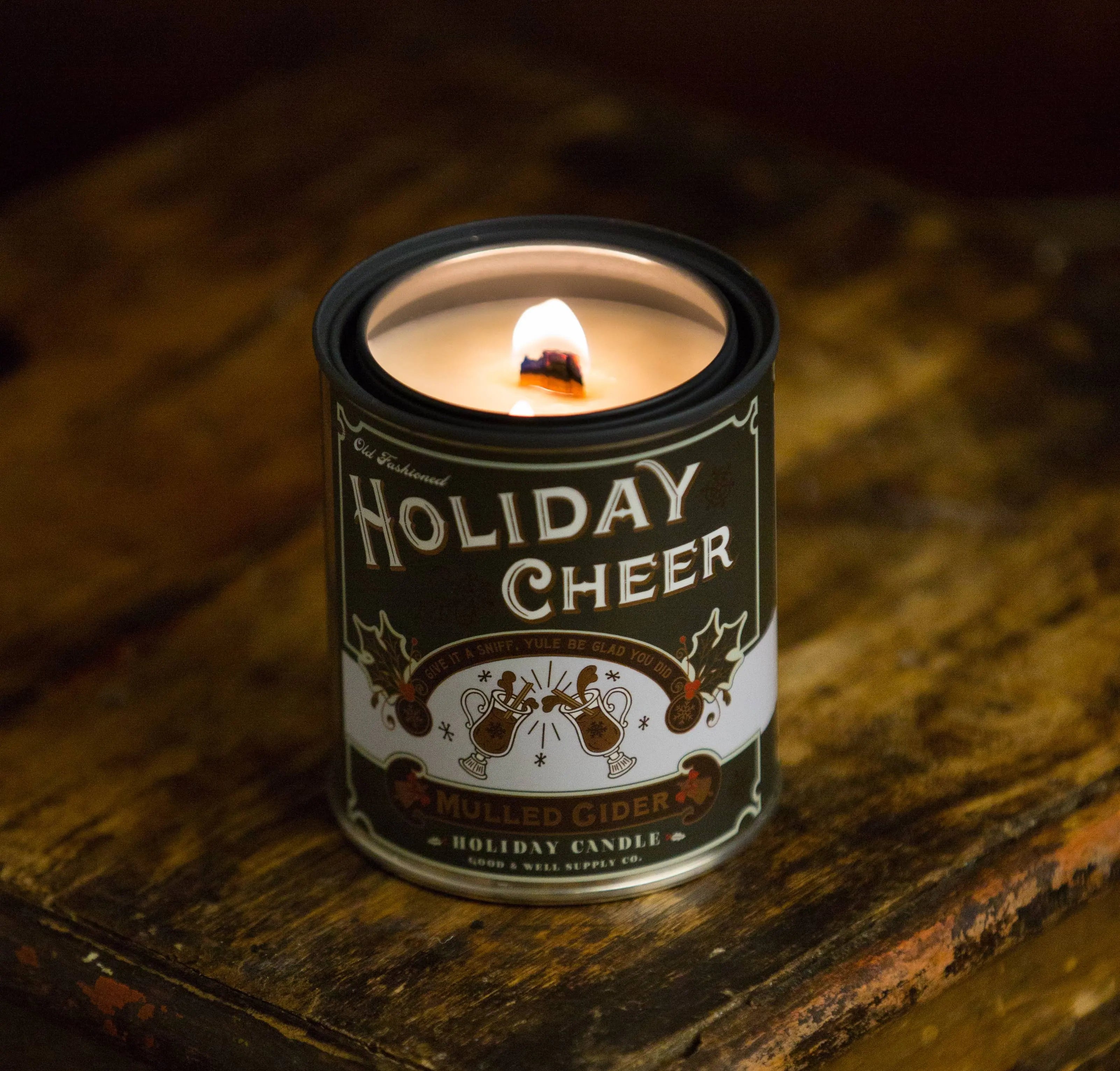 Holiday Cheer Mulled Cider Candle Good & Well Supply Co.