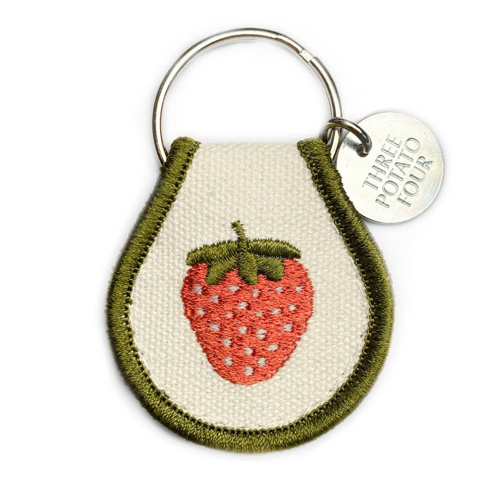 Patch Keychain - Strawberry Three Potato Four