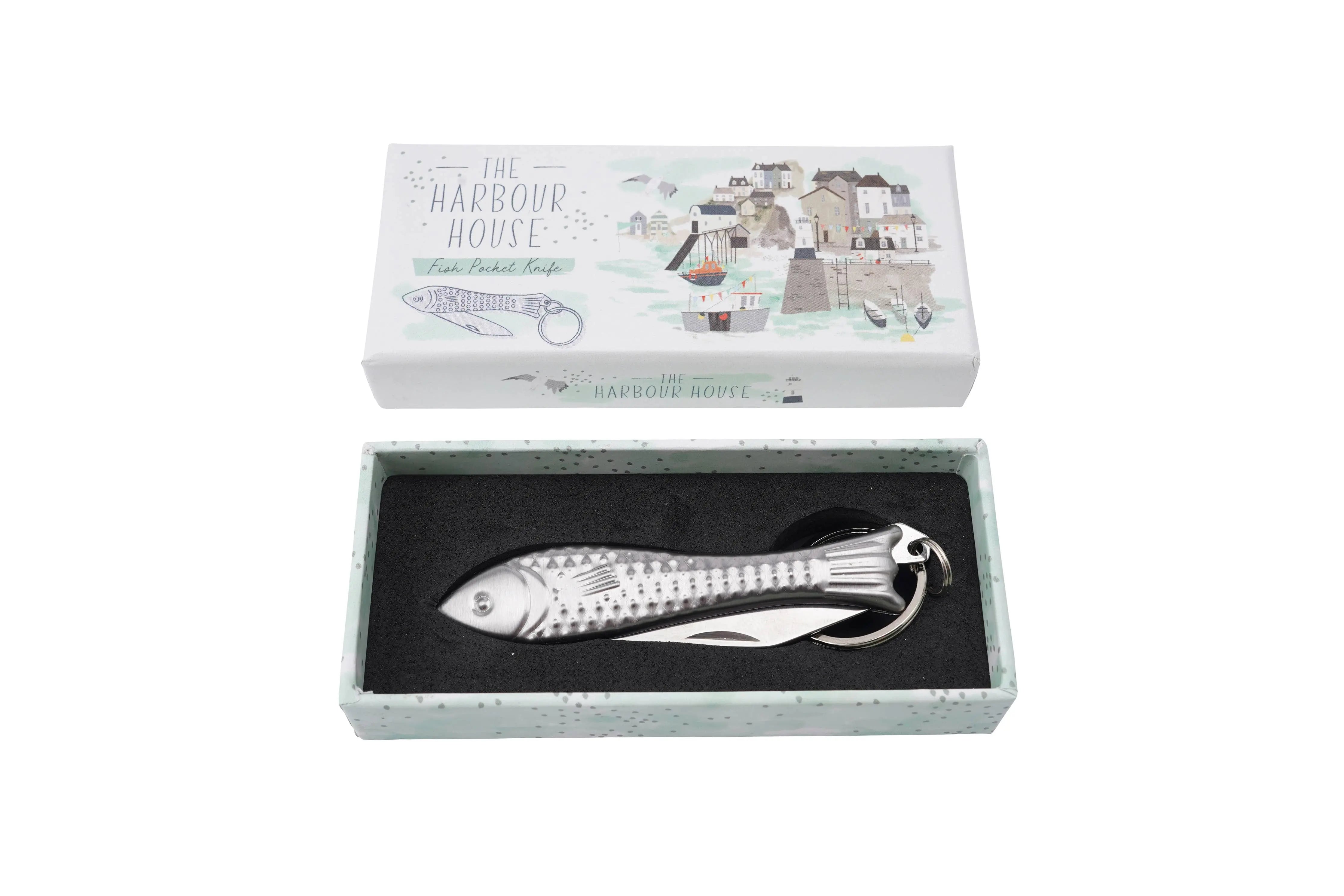 The Harbour House Fish Pocket Knife CGB Giftware