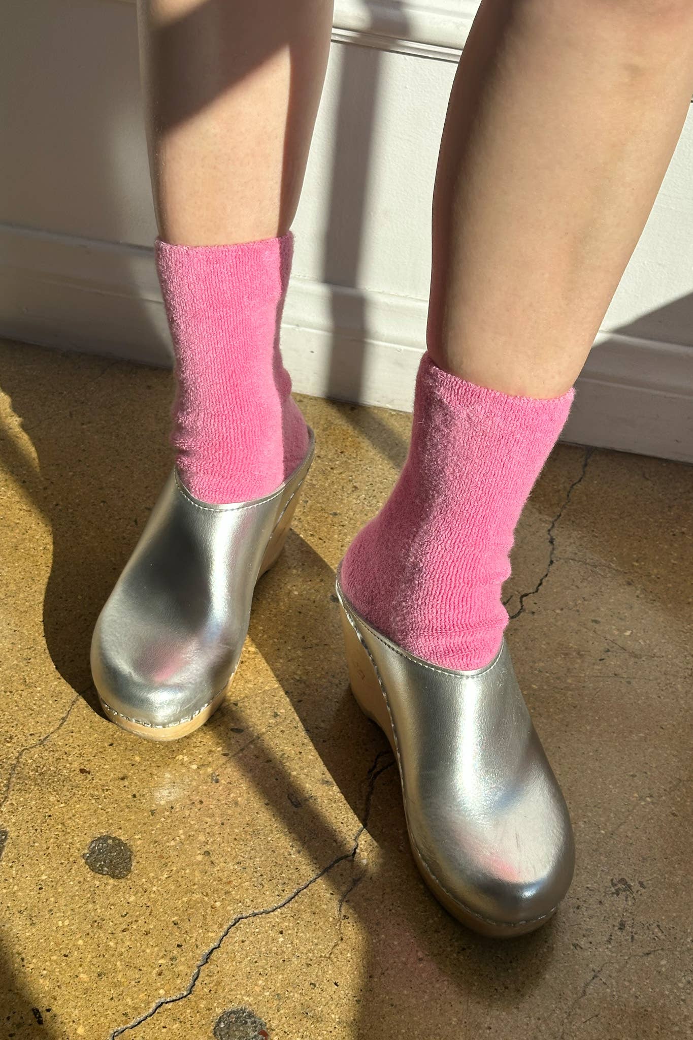 Cloud Socks: Plum