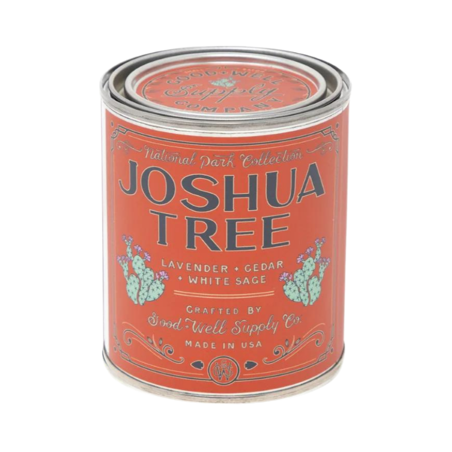 Joshua Tree National Park Candle: 1/2 Pint / Wood Wick