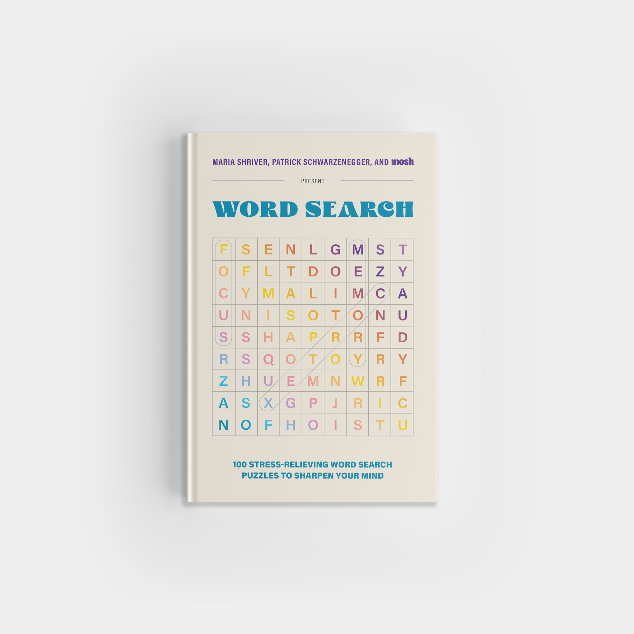 100 Stress-Relieving Word Search Puzzles