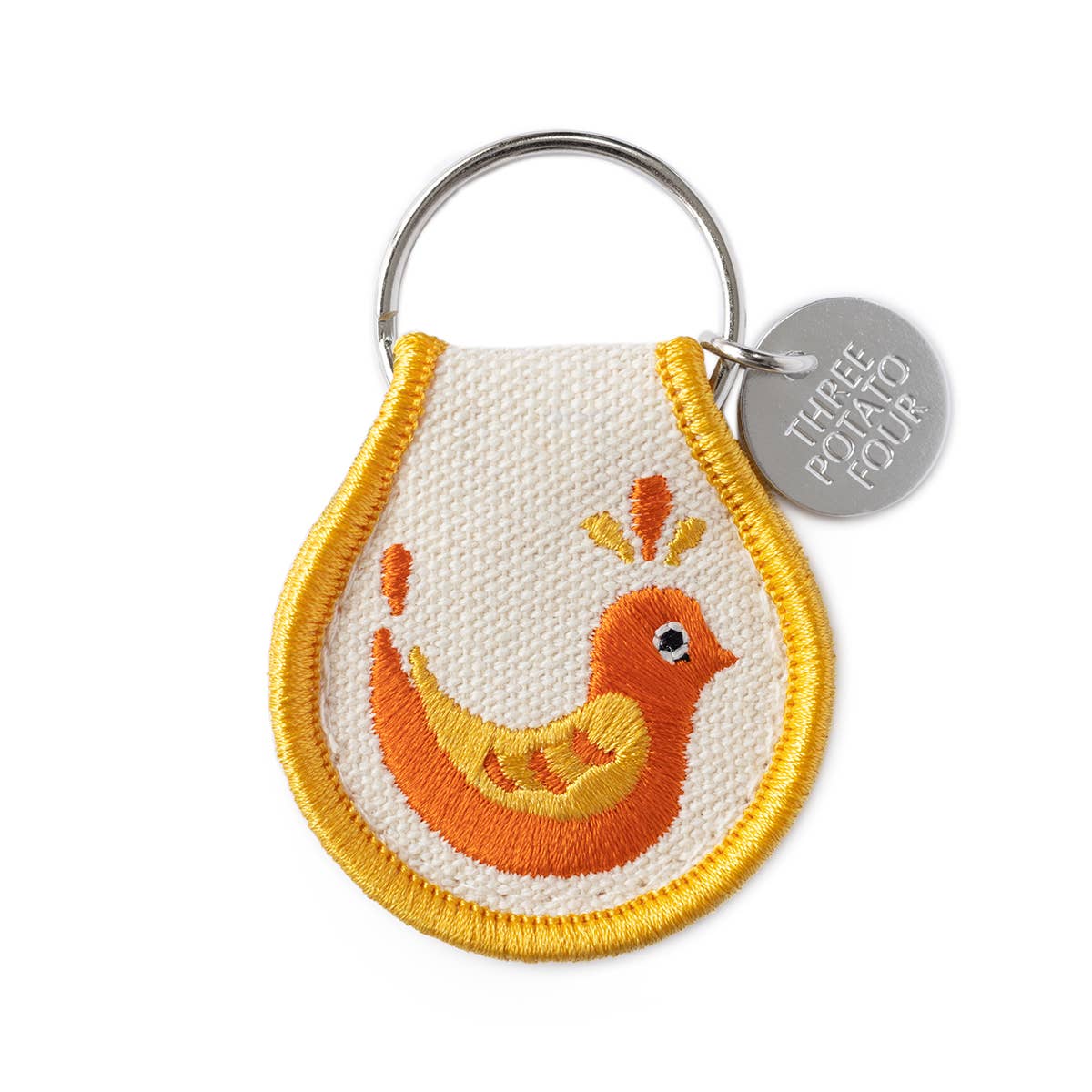 Patch Keychain - Good Luck Bird Three Potato Four