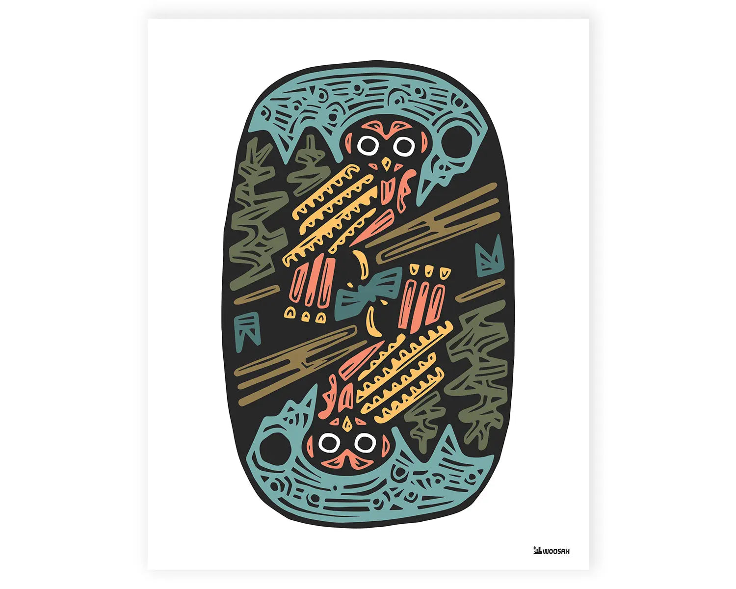 Pine Owl Print Woosah Outfitters