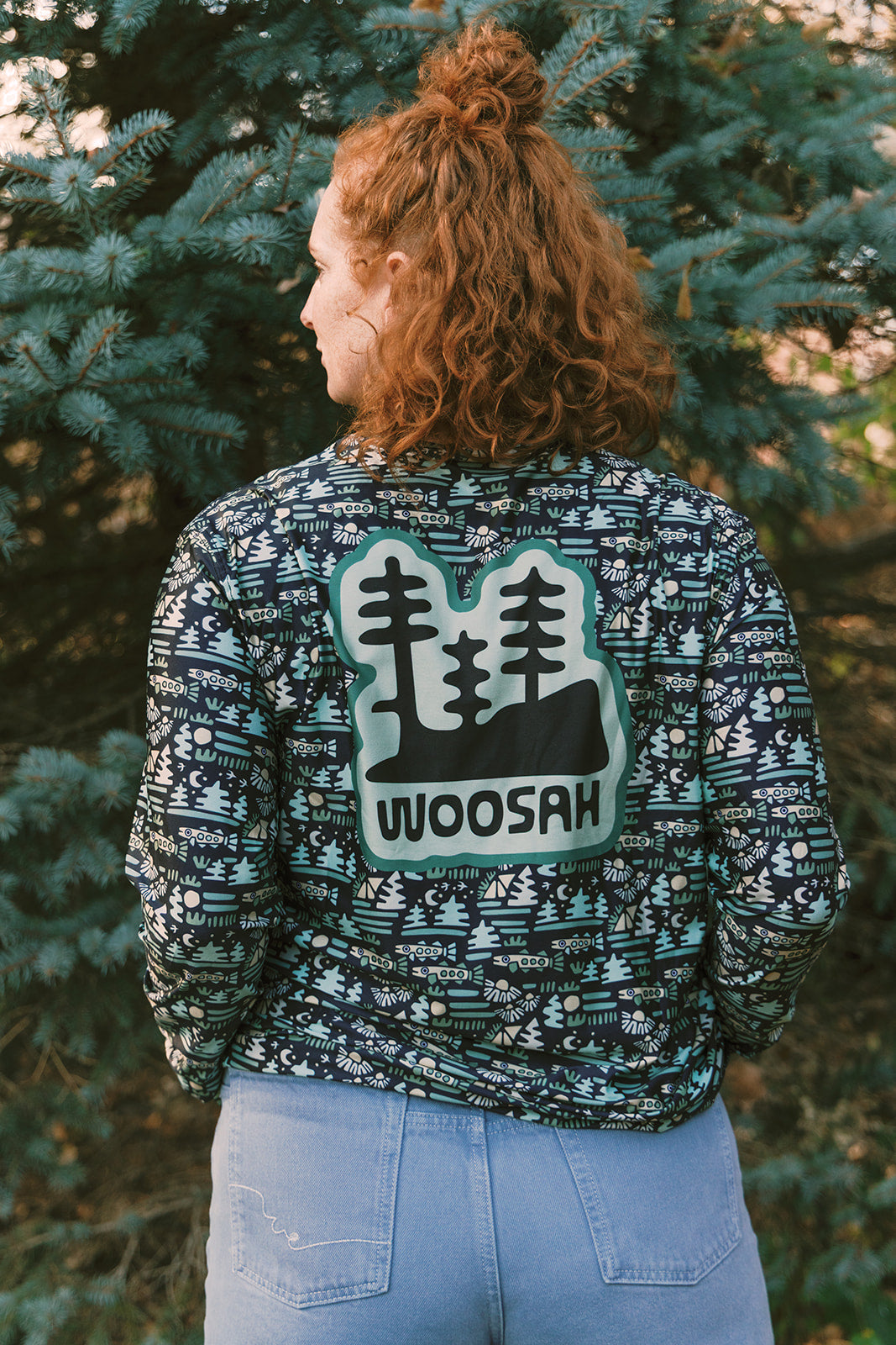 Night Swim L/S Tech Tee