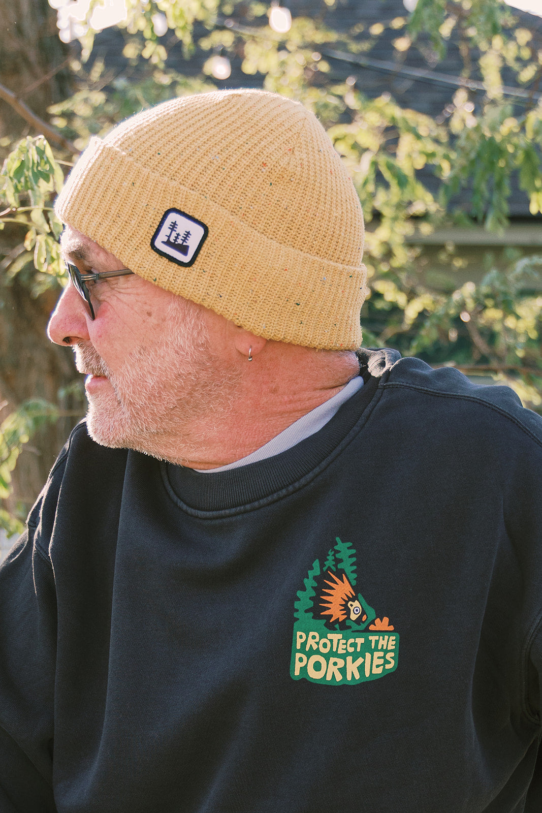 Speckled Mustard Grove Beanie