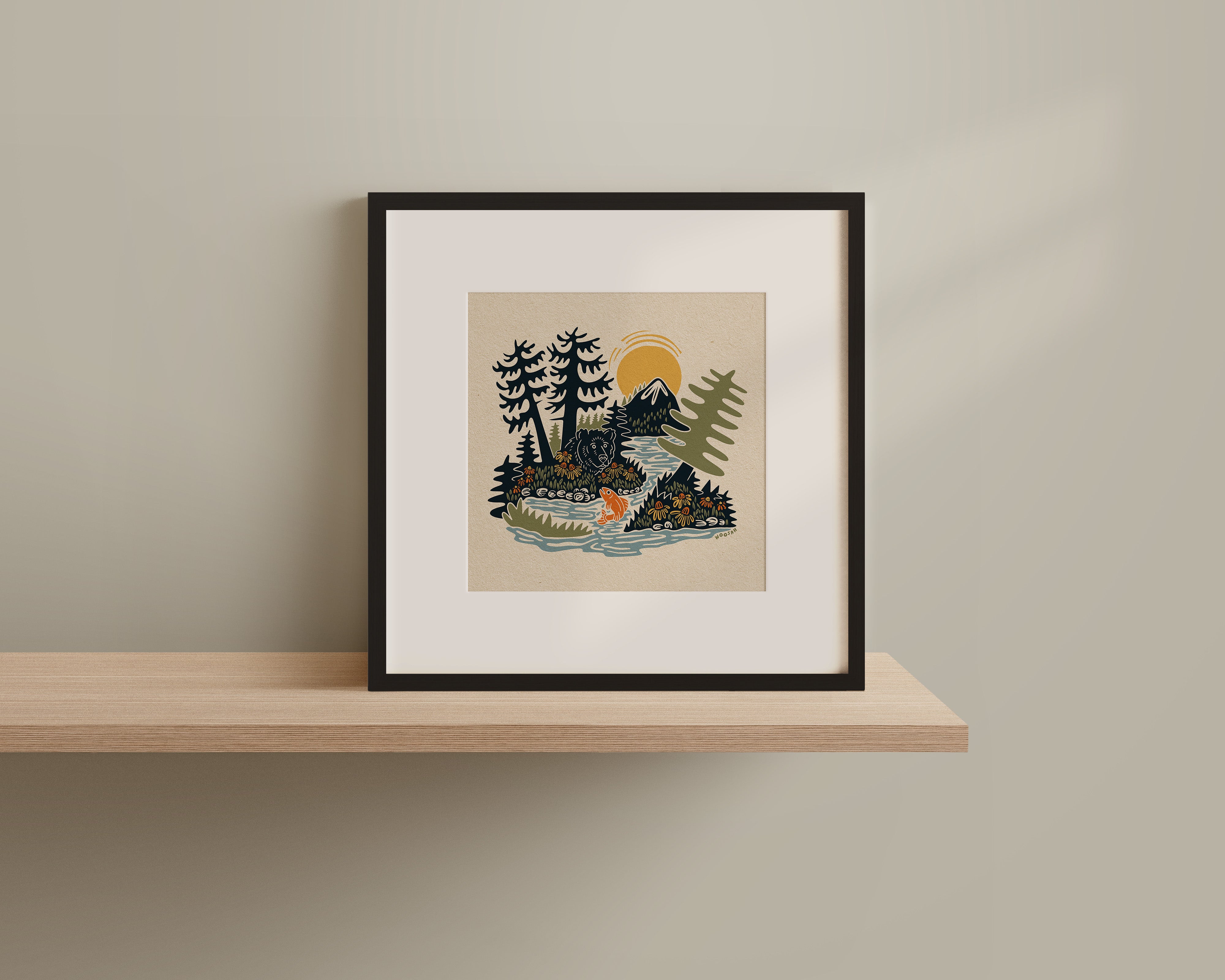 Wild By Nature Print