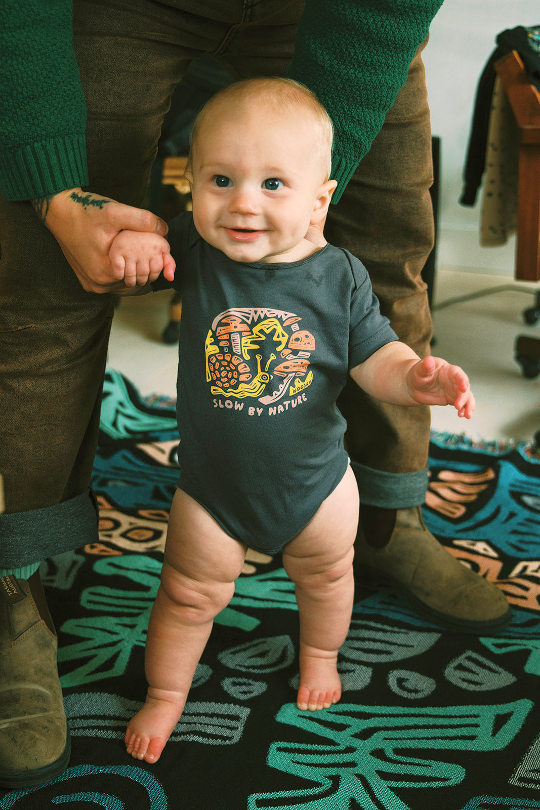 Slow By Nature Baby Onesie