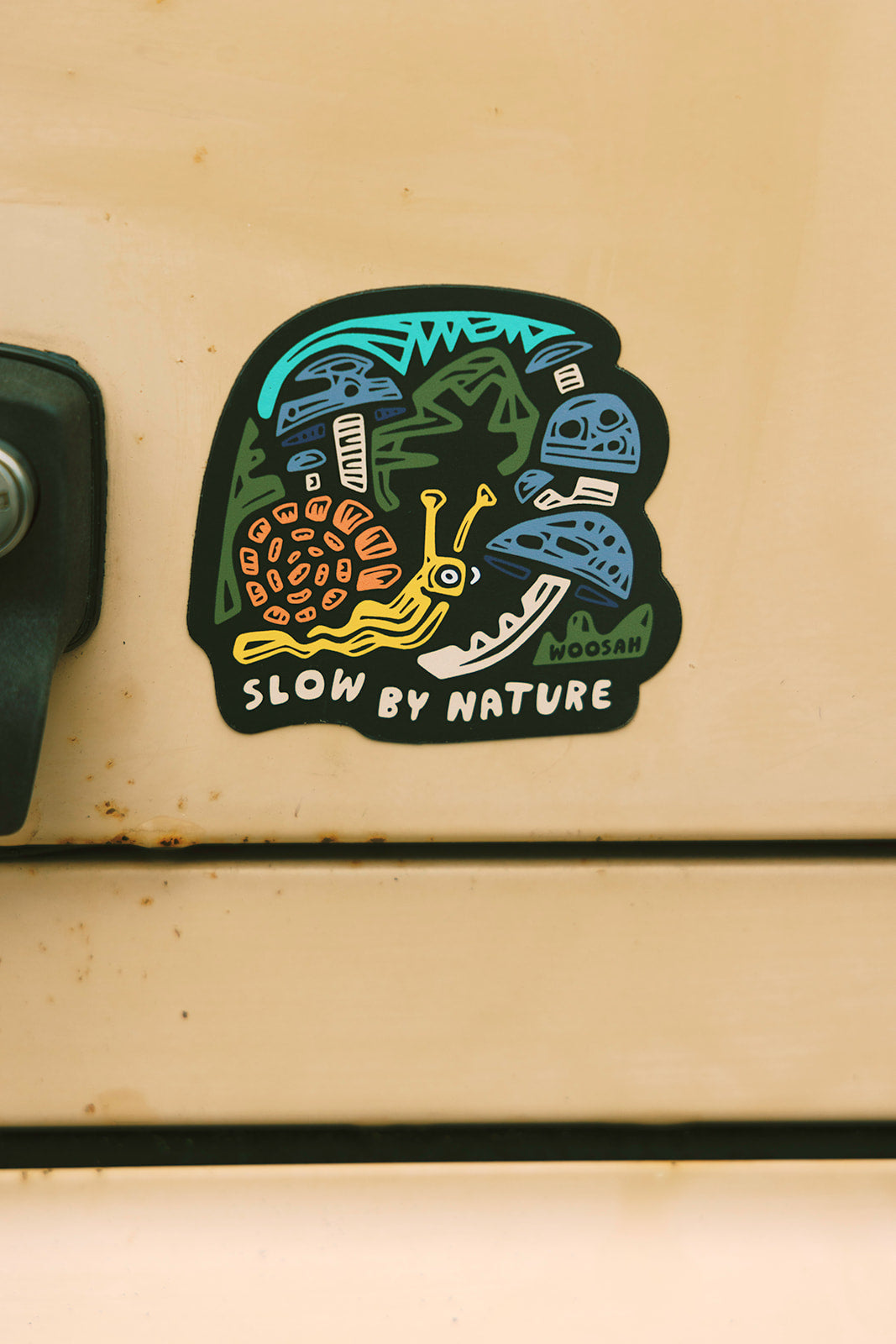 Slow By Nature Magnet