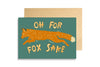 For Fox Sake Card