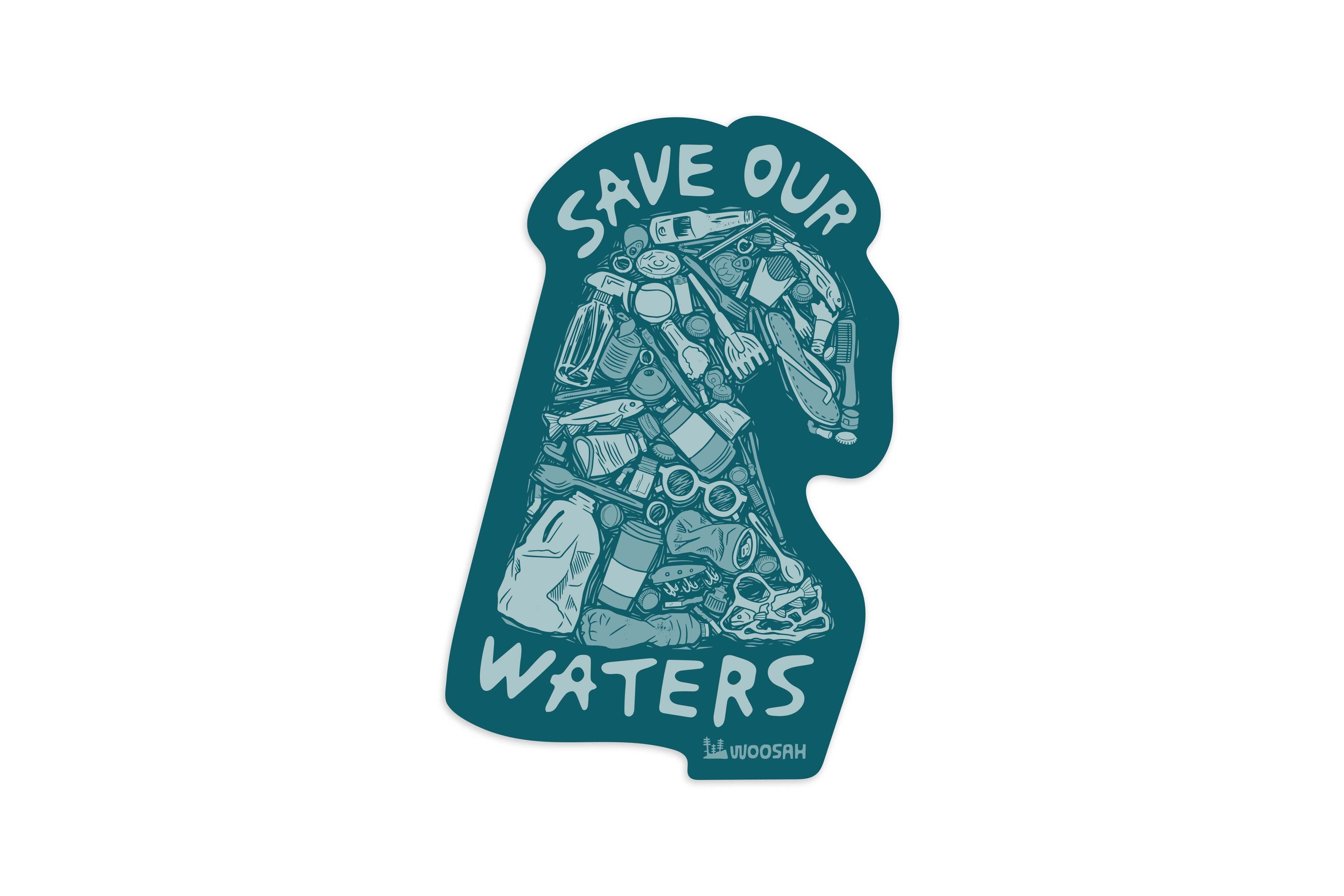 Save Our Waters Sticker